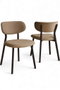 Hanah Home Juego de 6 Sillas Toldy Cappuccino y Marrón